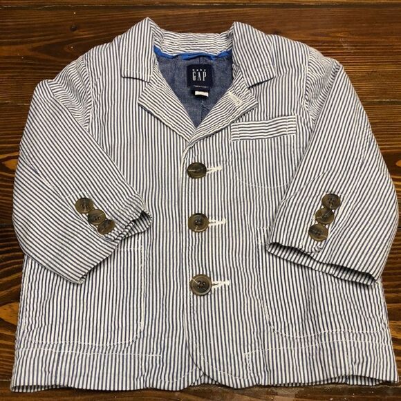 NWOT Baby Gap Pin Striped Suit Jacket - Picture 1 of 5